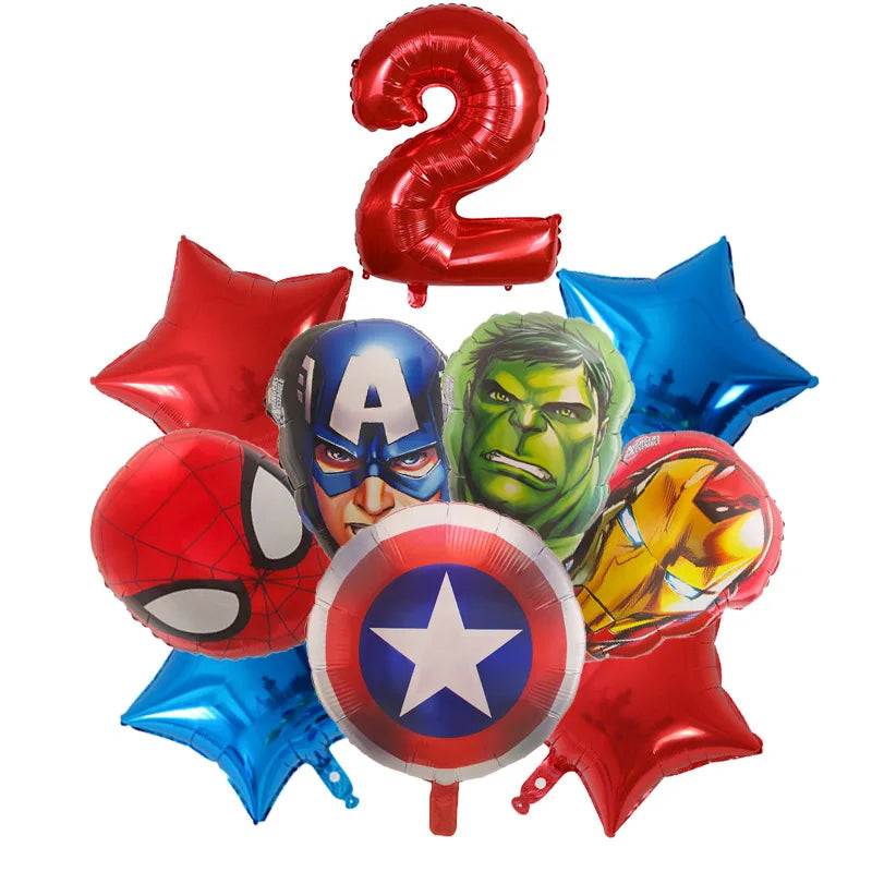 Marvel Avengers Kit de Ballons + Choix de l'Âge