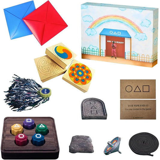 Kit 5 Jeux Squid Game
