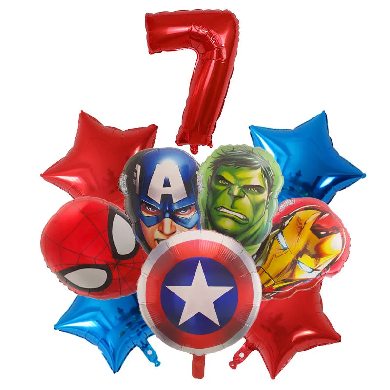 Marvel Avengers Kit de Ballons + Choix de l'Âge