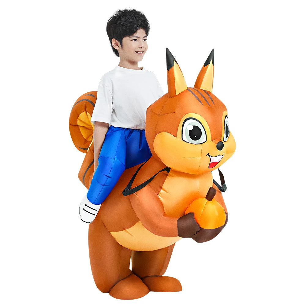 Déguisement Gonflable Dinosaure ou Licorne Enfant