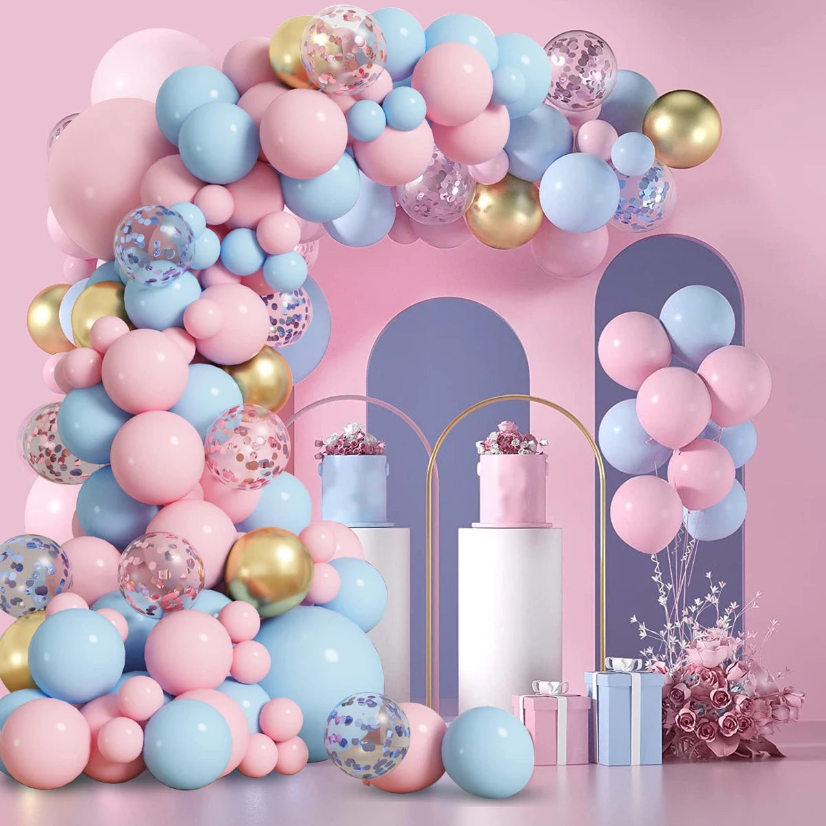 Arche ballons Baby Shower