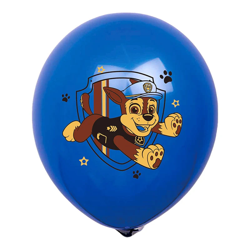 Pat Patrouille Kit Ballons de Baudruche - 6 styles au choix