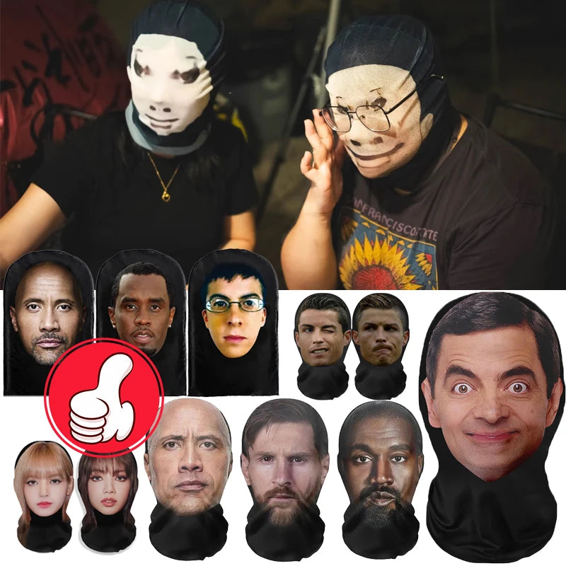 Masque 3D Célébrité Réaliste