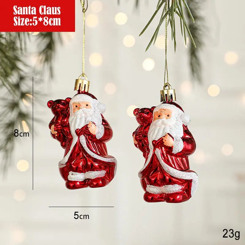 Chaussette de Noël Personnalisée Tricotée à la Main