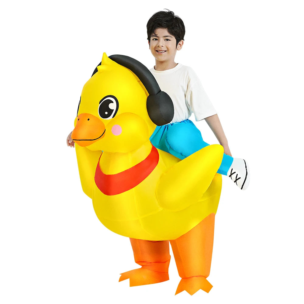 Déguisement Gonflable Dinosaure ou Licorne Enfant