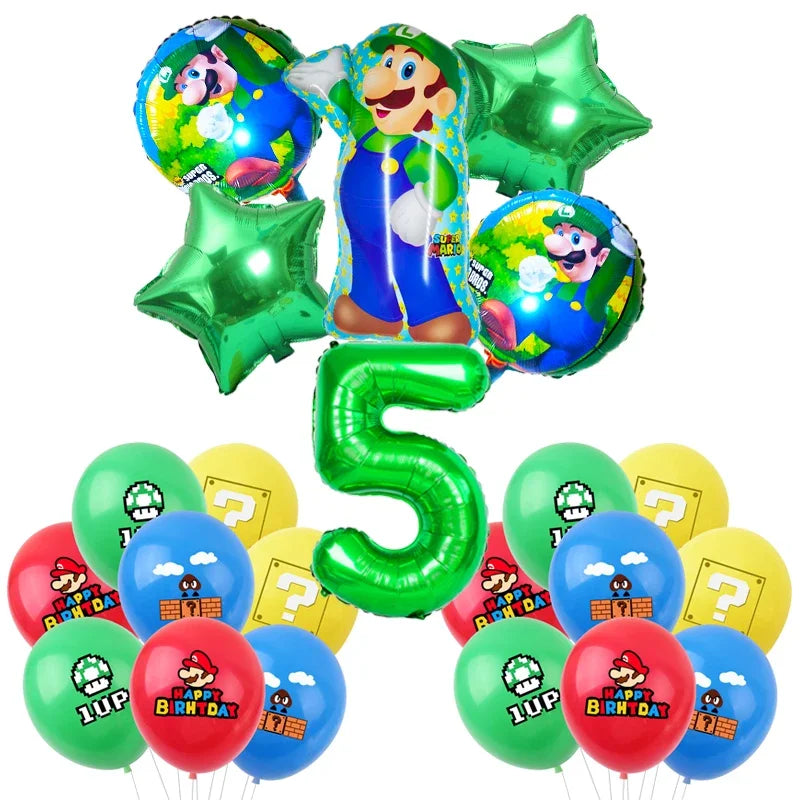 Super Mario Kit de Ballons + Choix de l'Âge