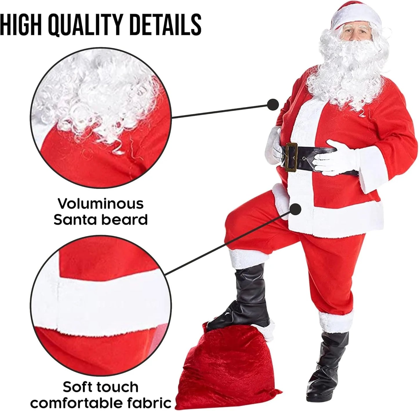 Déguisement Costume Père Noël Adulte