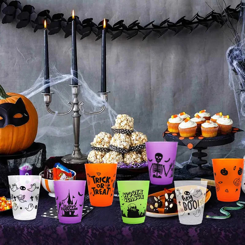 8-24pcs Gobelets Halloween