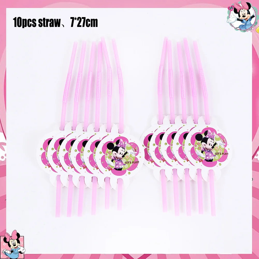 Disney Minnie Kit Vaisselle + décorations