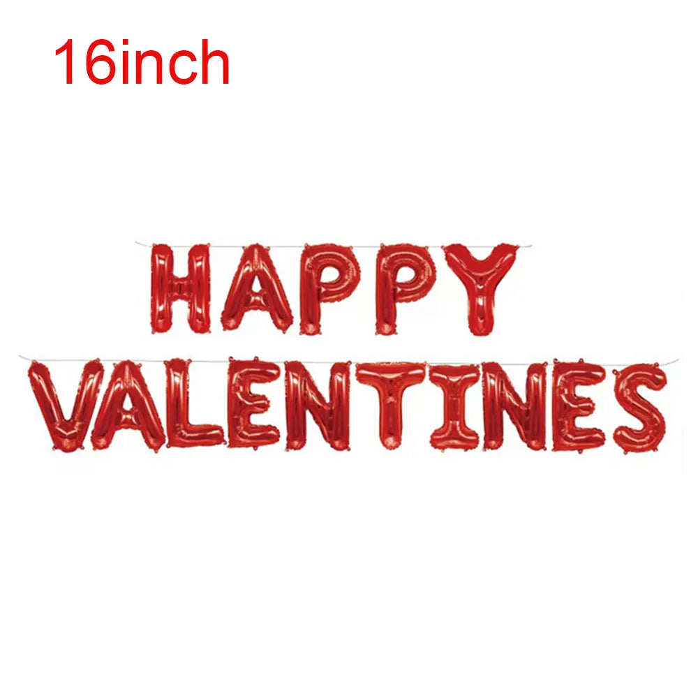 Décoration de Fête Saint-Valentin – Rideau Franges & Ballon Love