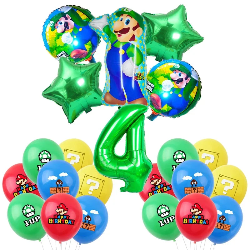 Super Mario Kit de Ballons + Choix de l'Âge