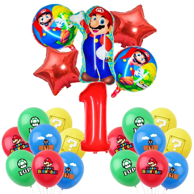 Super Mario Kit de Ballons + Choix de l'Âge