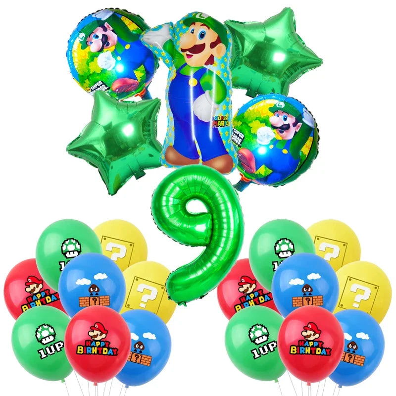 Super Mario Kit de Ballons + Choix de l'Âge