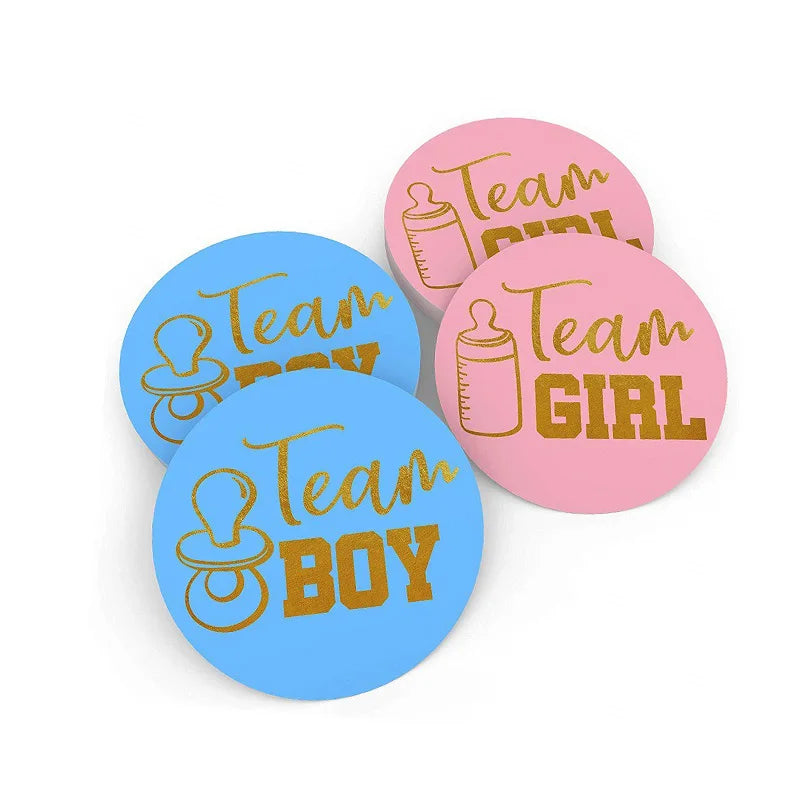Kit vaisselle jetable – Baby Shower fille ou garçon