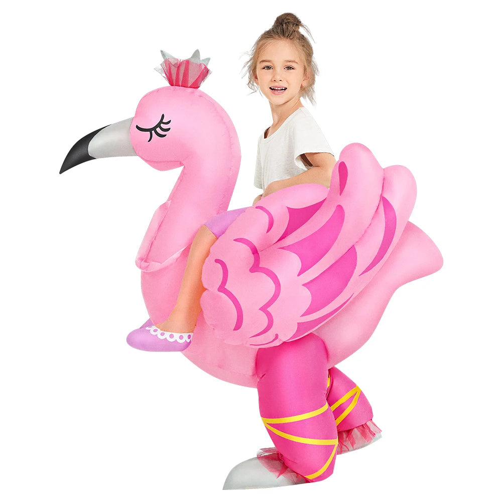 Déguisement Gonflable Dinosaure ou Licorne Enfant