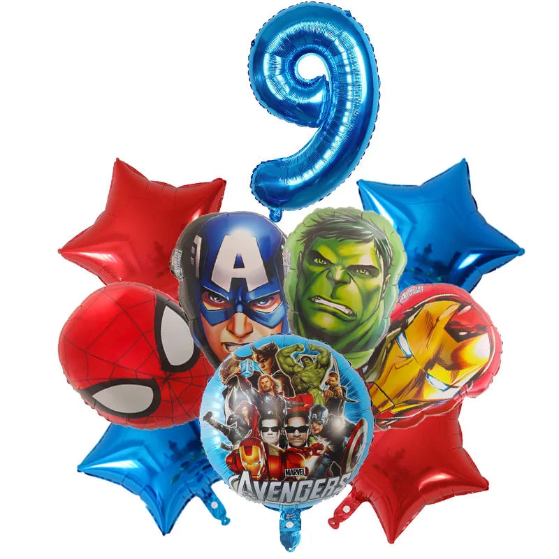 Marvel Avengers Kit de Ballons + Choix de l'Âge