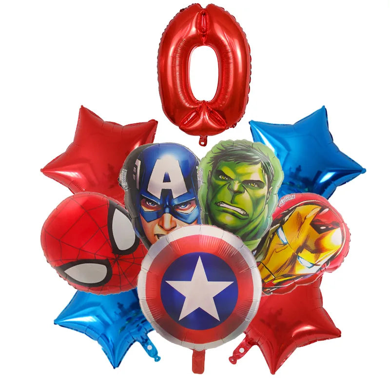 Marvel Avengers Kit de Ballons + Choix de l'Âge