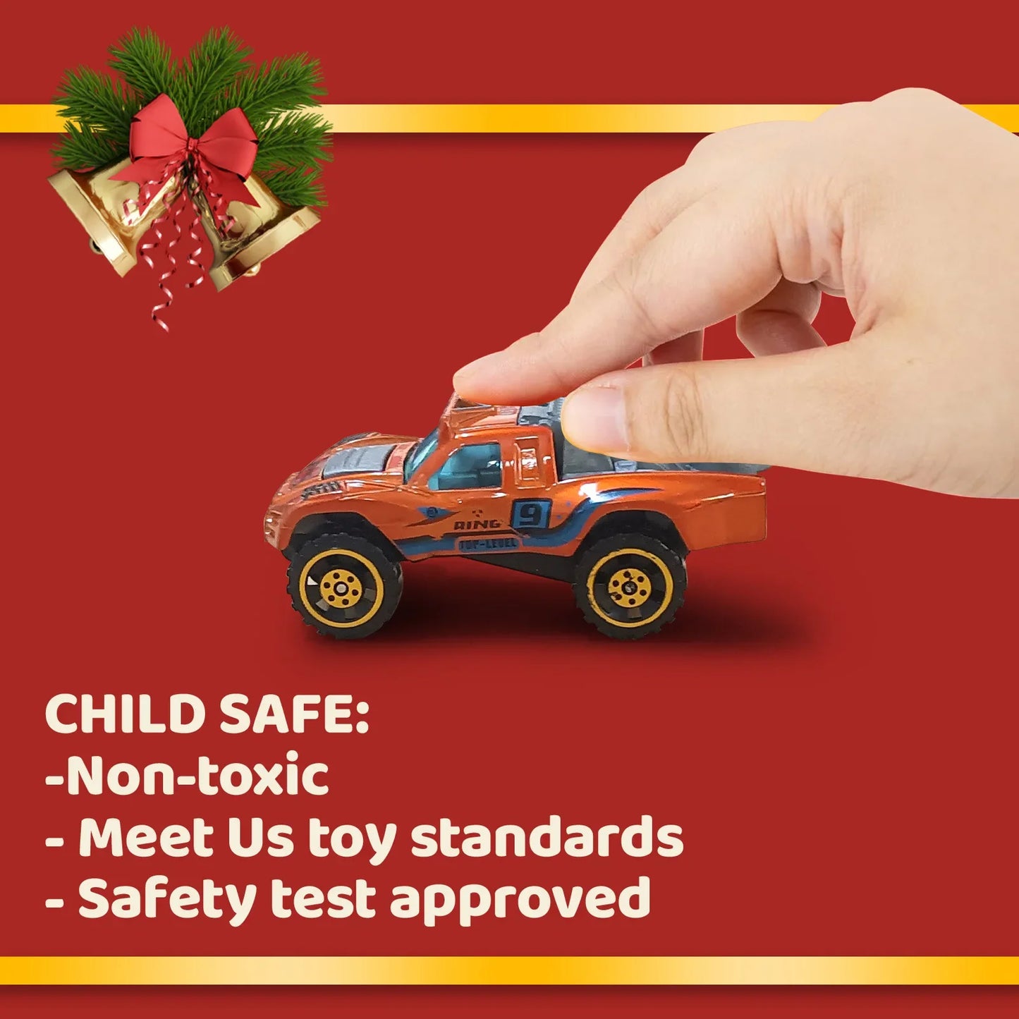 Calendrier de l’Avent Voitures Métal