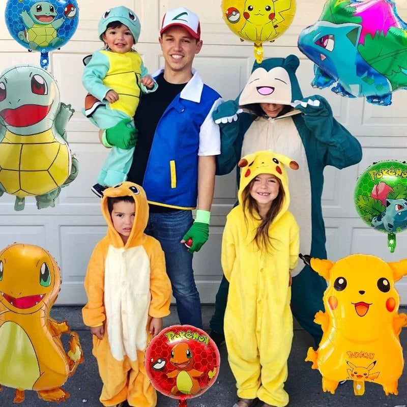 Pokémon Kit Décoration Ballon + 10 styles au choix