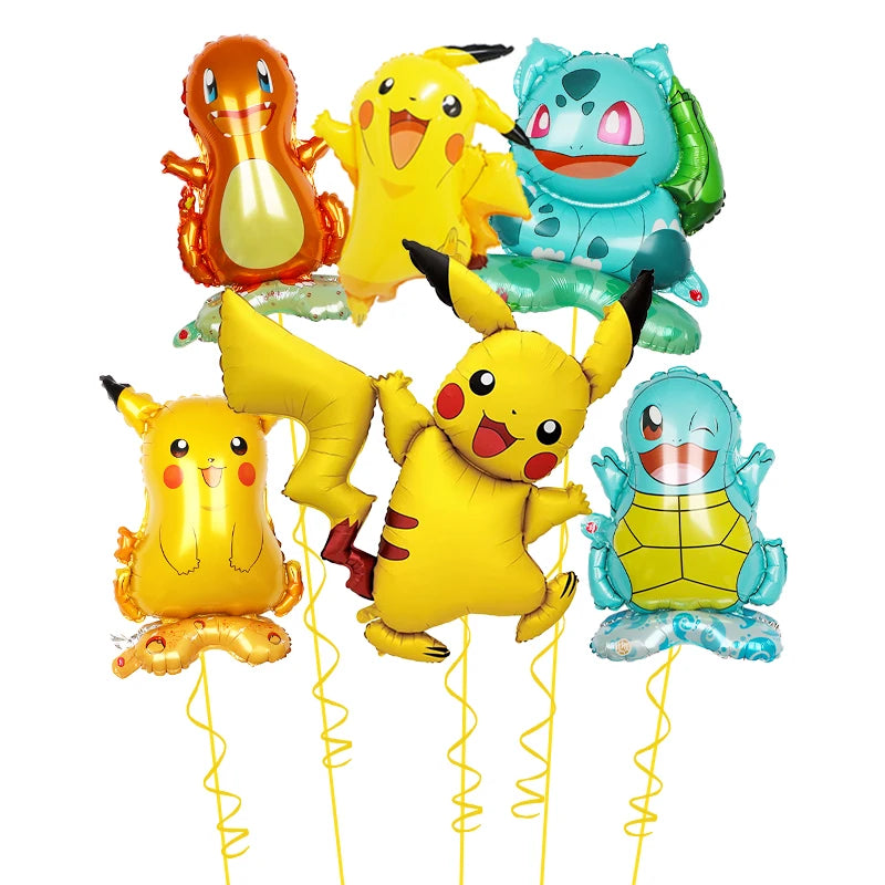 Pokémon Kit Décoration Ballon + 10 styles au choix