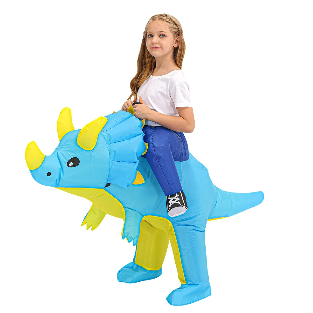 Déguisement Gonflable Dinosaure ou Licorne Enfant