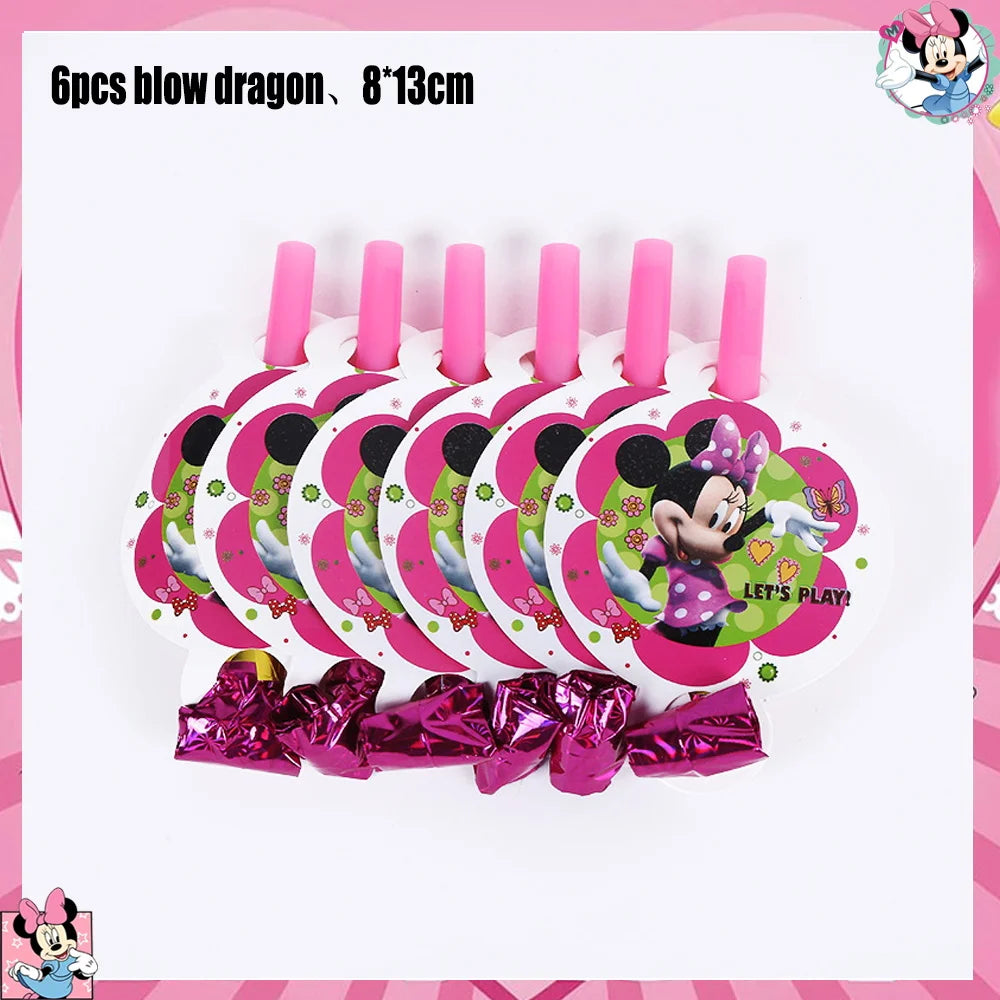 Disney Minnie Kit Vaisselle + décorations
