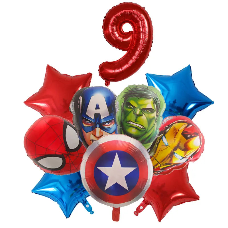 Marvel Avengers Kit de Ballons + Choix de l'Âge