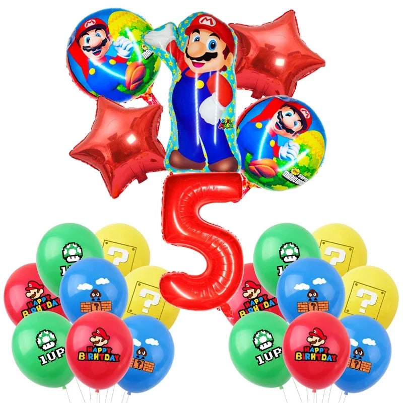 Super Mario Kit de Ballons + Choix de l'Âge