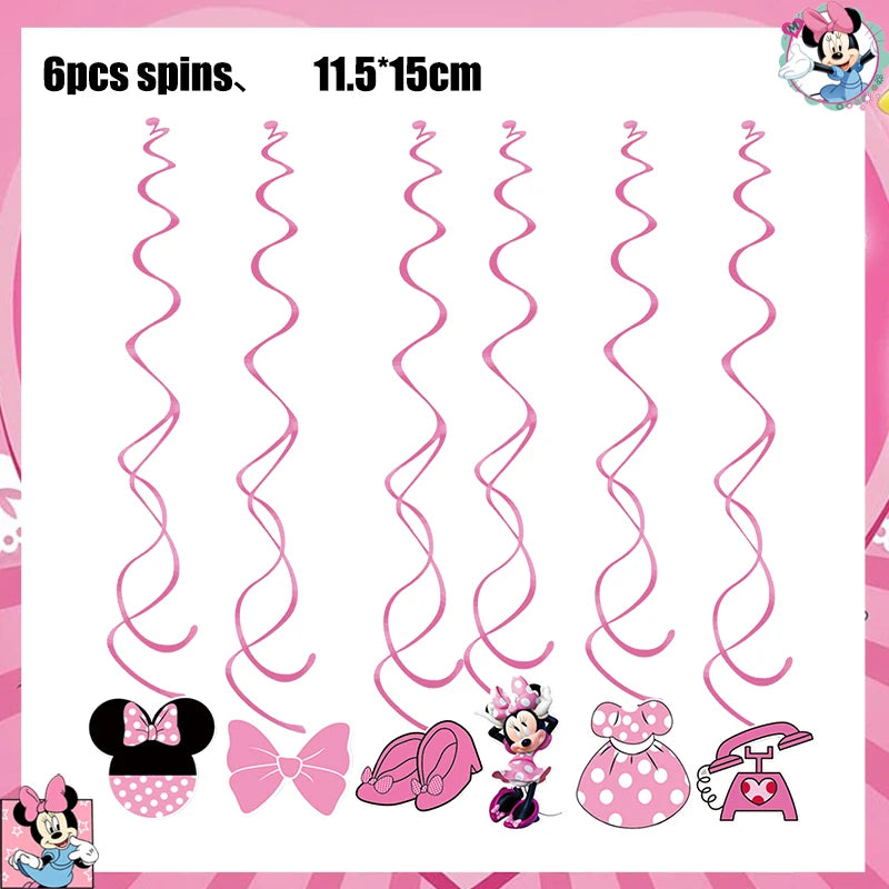 Disney Minnie Kit Vaisselle + décorations