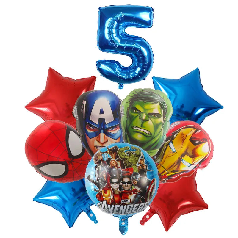 Marvel Avengers Kit de Ballons + Choix de l'Âge