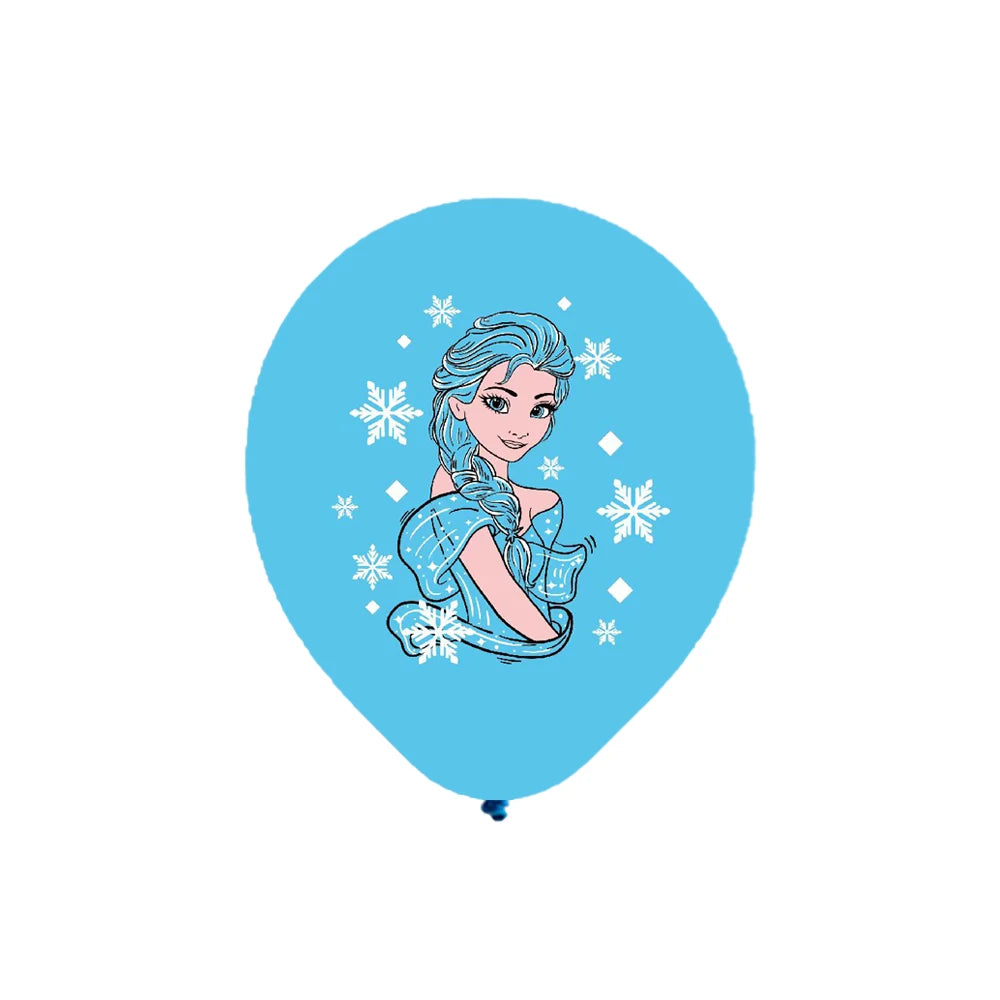 Ballons Reine des Neiges – Kit Anniversaire Elsa & Anna (9 ou 10 pcs)