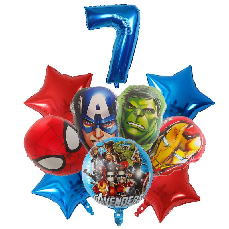 Marvel Avengers Kit de Ballons + Choix de l'Âge