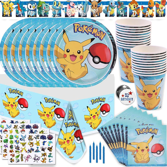 Pokémon Kit Vaisselle  - 3 Styles au Choix