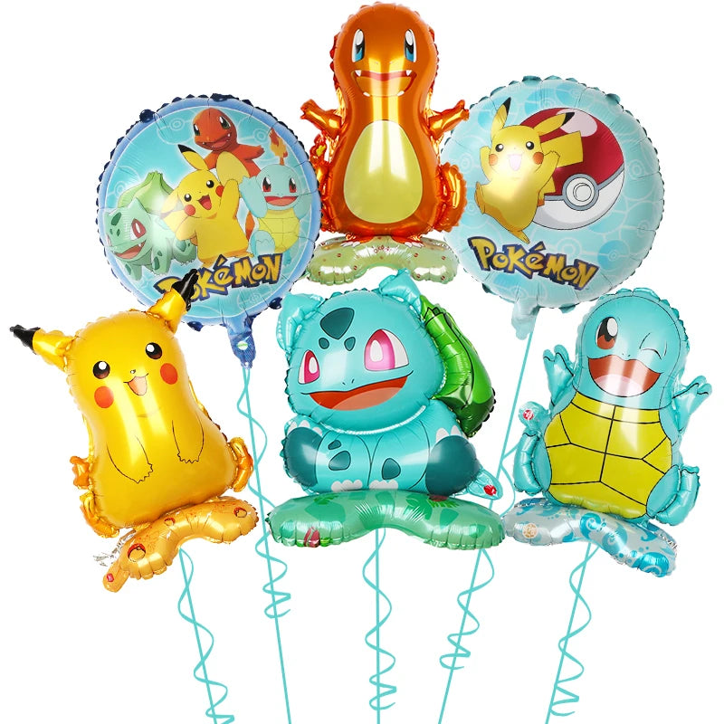 Pokémon Kit Décoration Ballon + 10 styles au choix