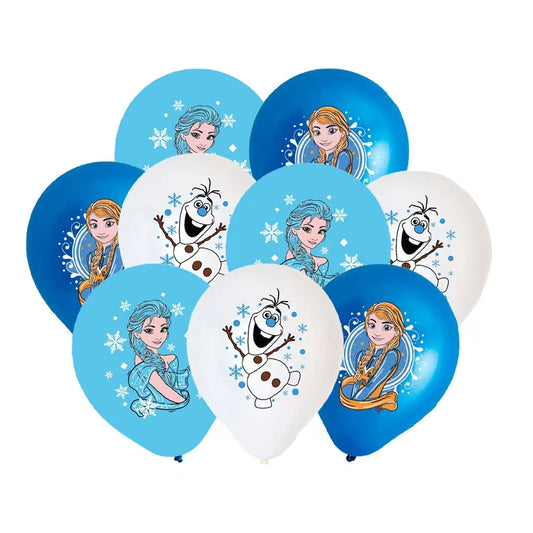 Ballons Reine des Neiges