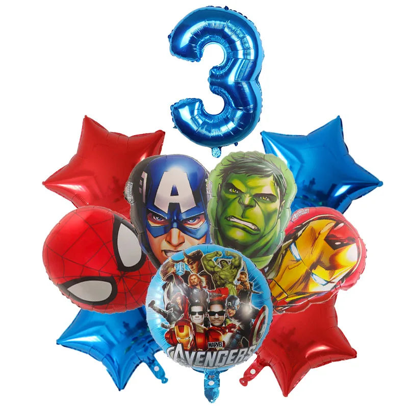 Marvel Avengers Kit de Ballons + Choix de l'Âge