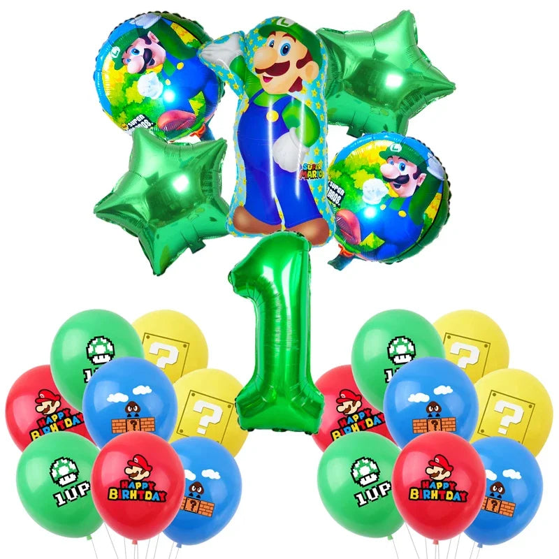 Super Mario Kit de Ballons + Choix de l'Âge