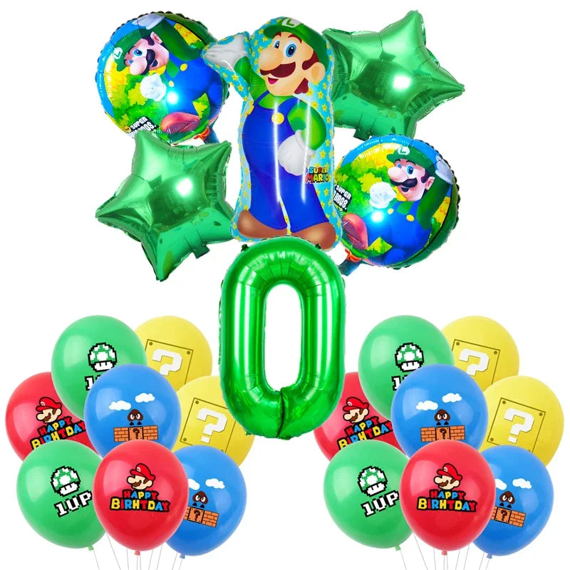 Super Mario Kit de Ballons + Choix de l'Âge