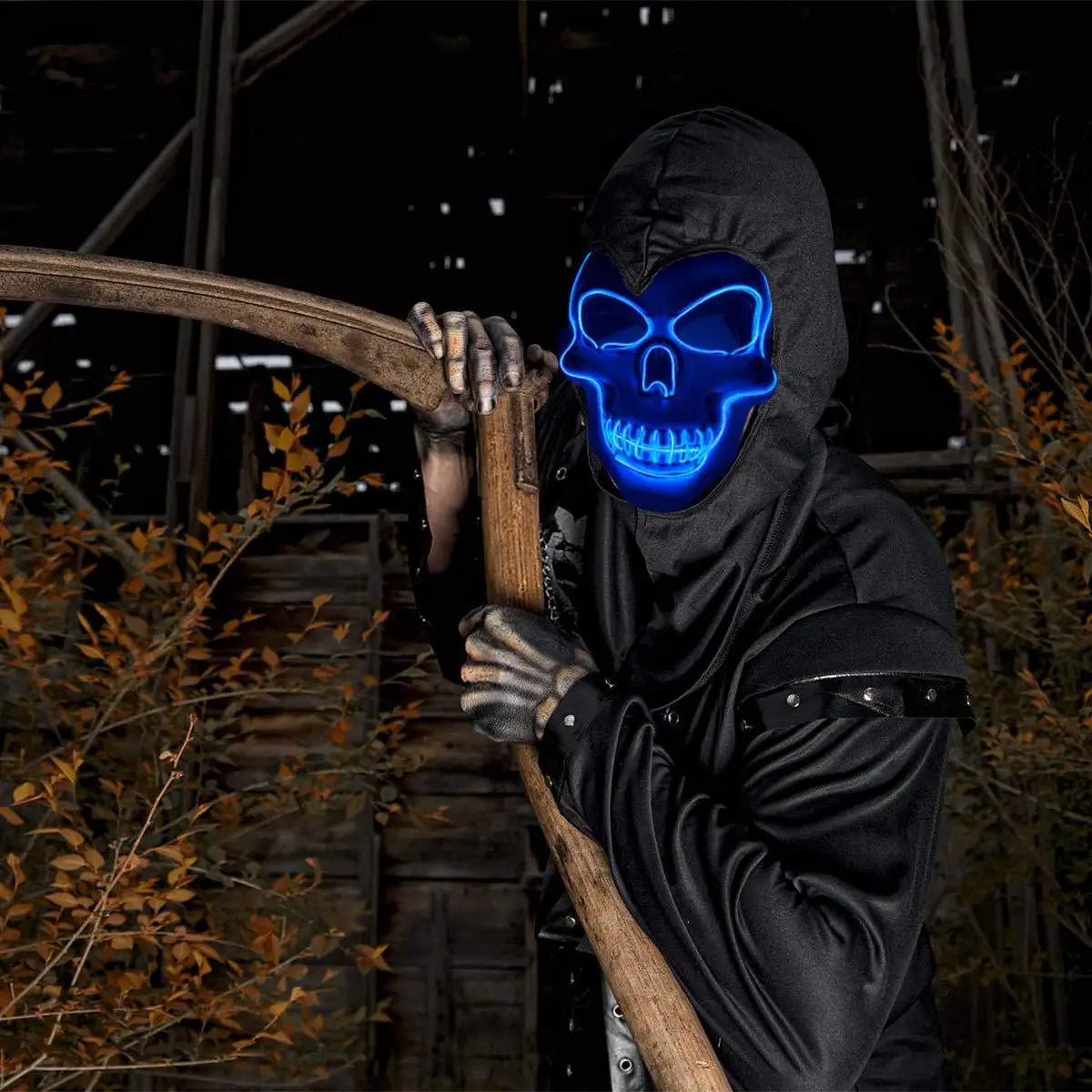 Masque Crâne Lumineux LED