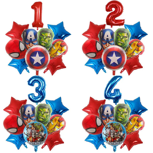 Marvel Avengers Kit de Ballons + Choix de l'Âge