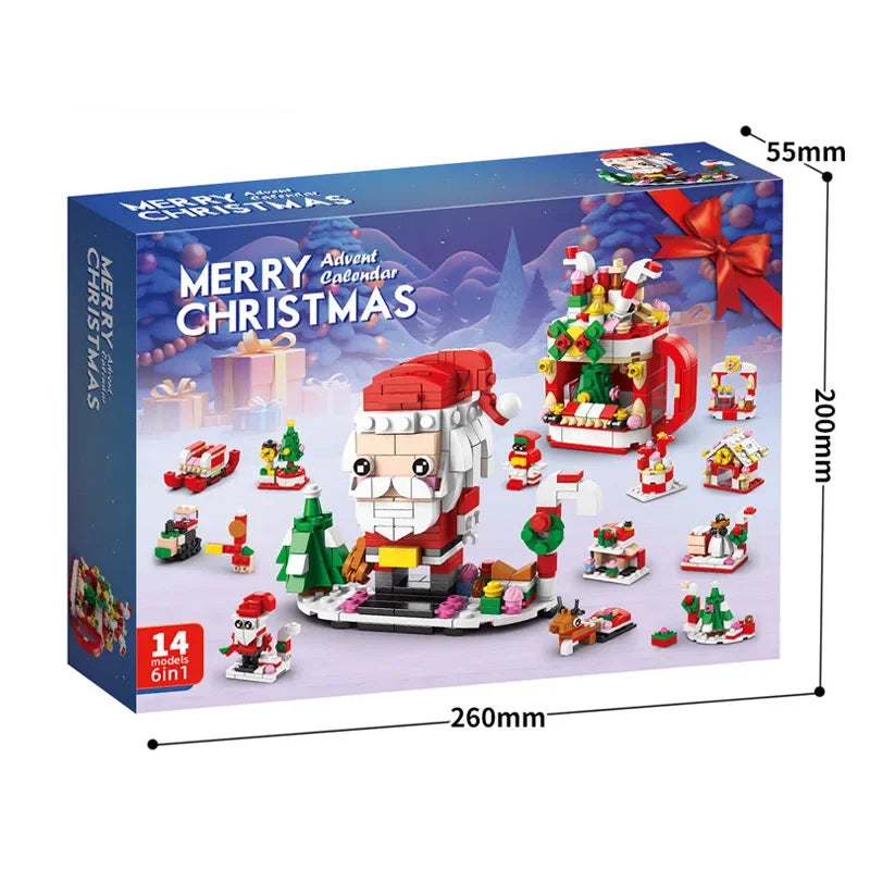 Calendrier de l’Avent Noël Blocs