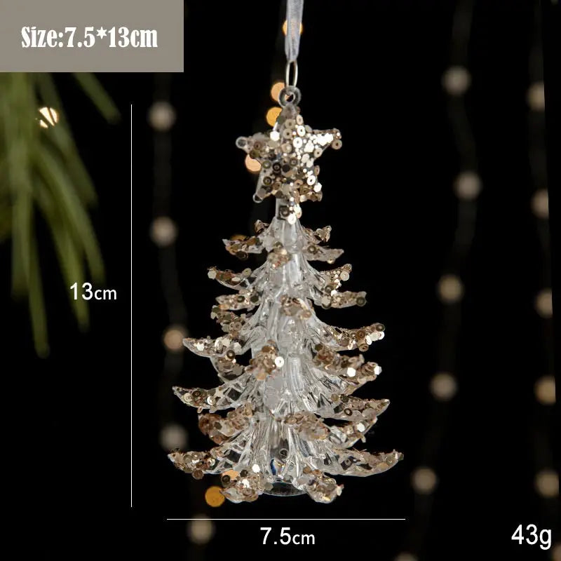 Chaussette de Noël Personnalisée Tricotée à la Main