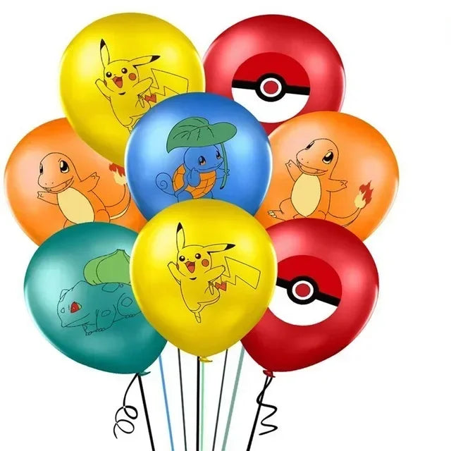 Pokémon Kit Ballons de Baudruche - 3 styles au choix