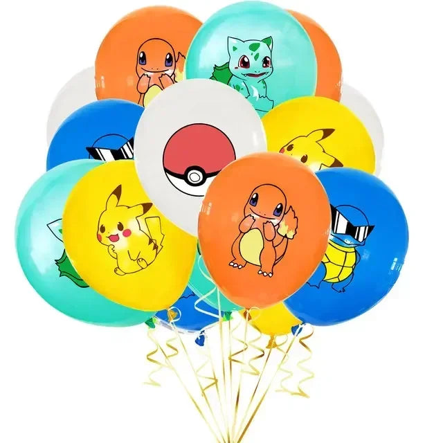 Pokémon Kit Ballons de Baudruche - 3 styles au choix