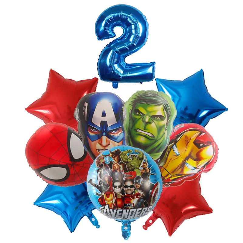 Marvel Avengers Kit de Ballons + Choix de l'Âge