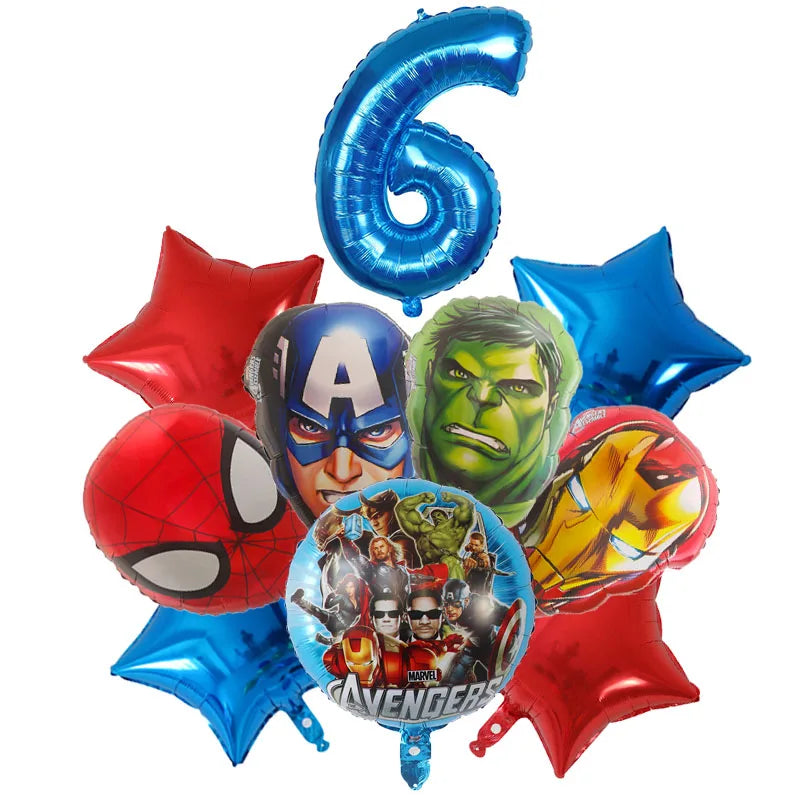 Marvel Avengers Kit de Ballons + Choix de l'Âge