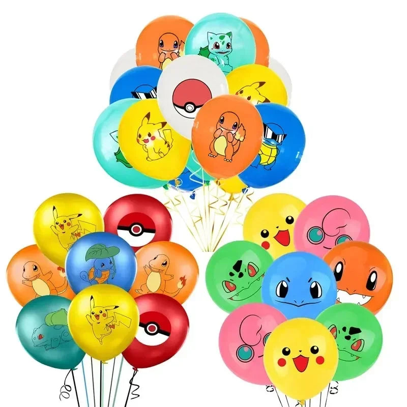 Pokémon Kit Ballons de Baudruche - 3 styles au choix