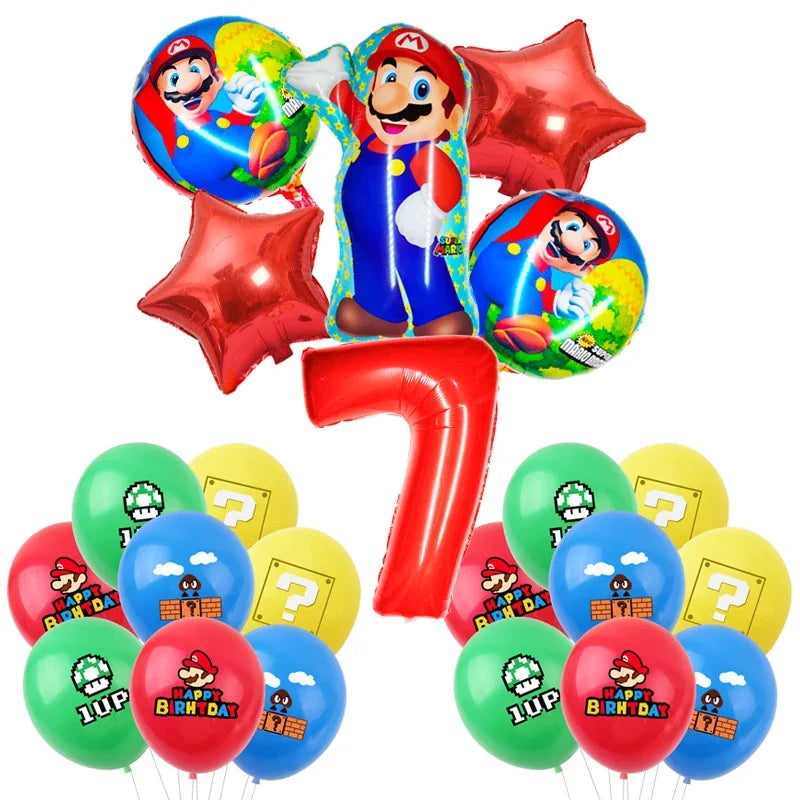 Super Mario Kit de Ballons + Choix de l'Âge