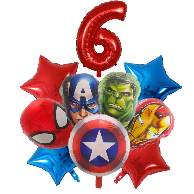 Marvel Avengers Kit de Ballons + Choix de l'Âge