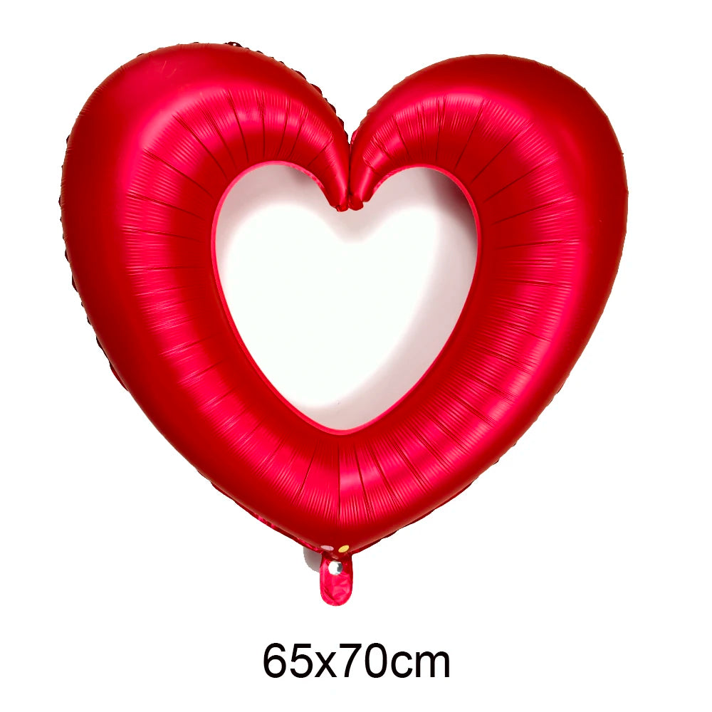 Décoration de Fête Saint-Valentin – Rideau Franges & Ballon Love